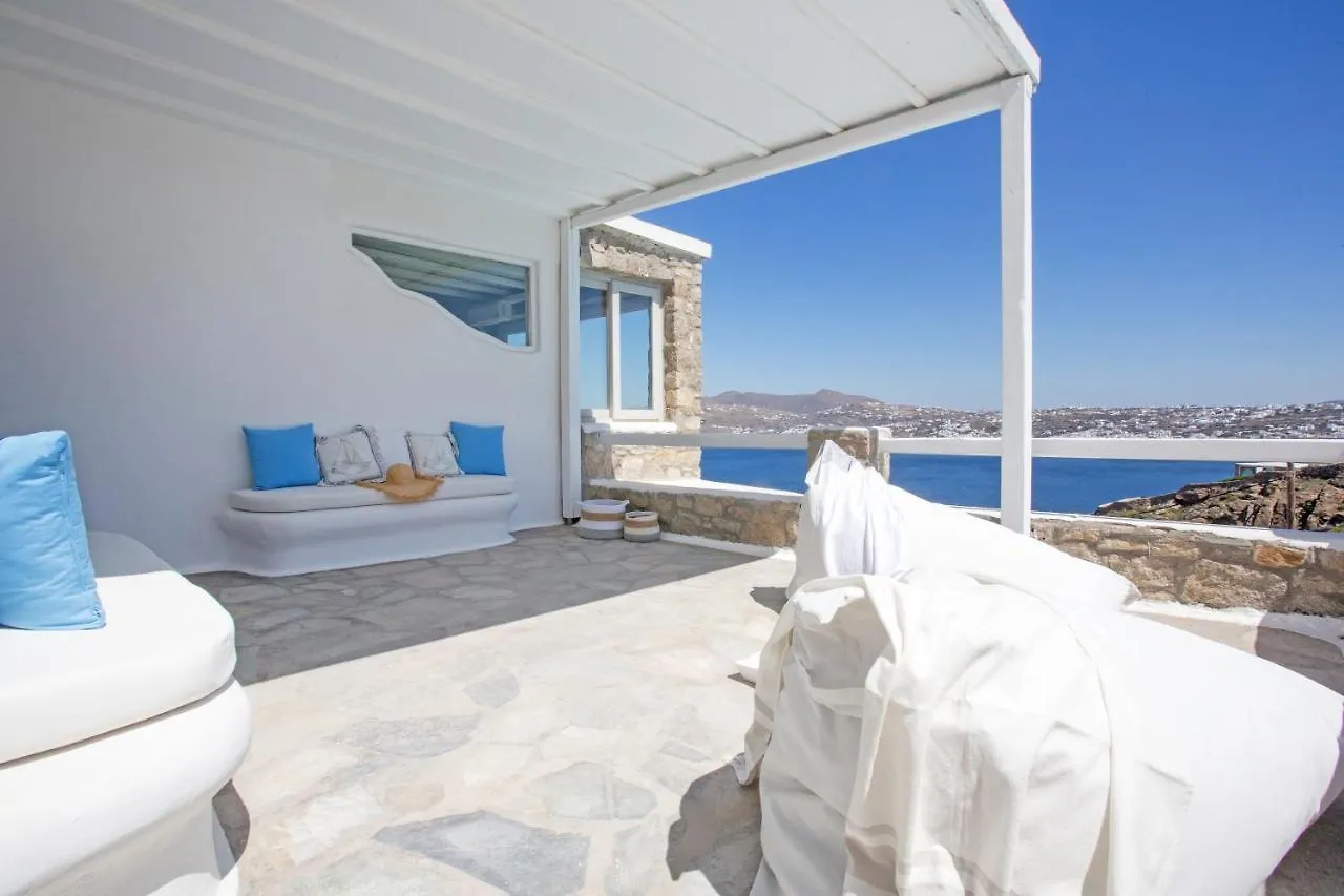 Villa Biancarosa With Amazing Views! Mykonos Town Semesterbostad