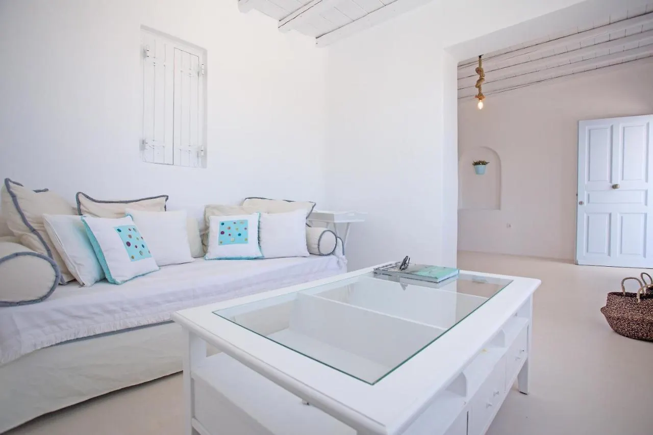 Semesterbostad Villa Biancarosa With Amazing Views! Mykonos Town