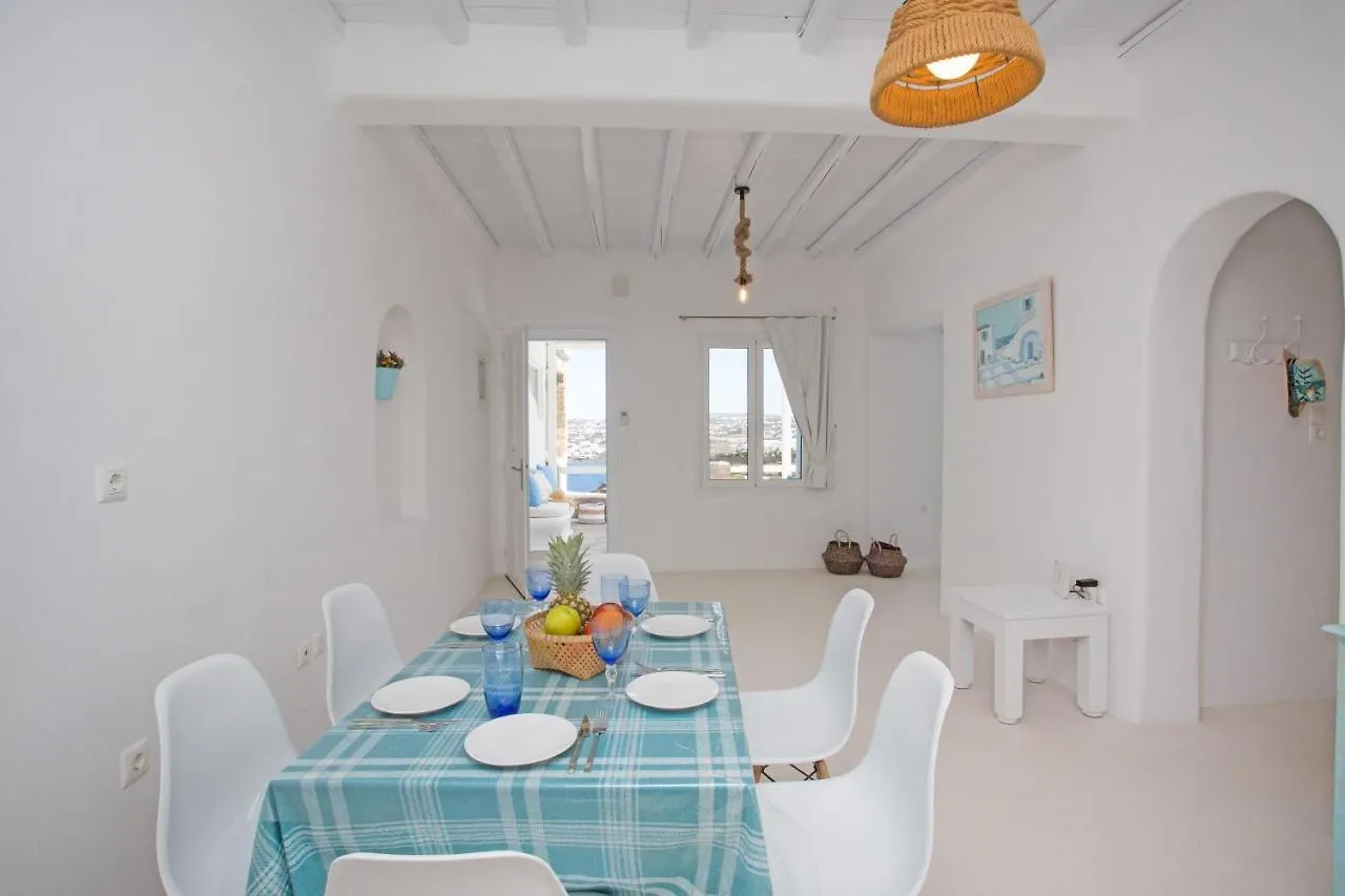 Villa Biancarosa With Amazing Views! Mykonos Town