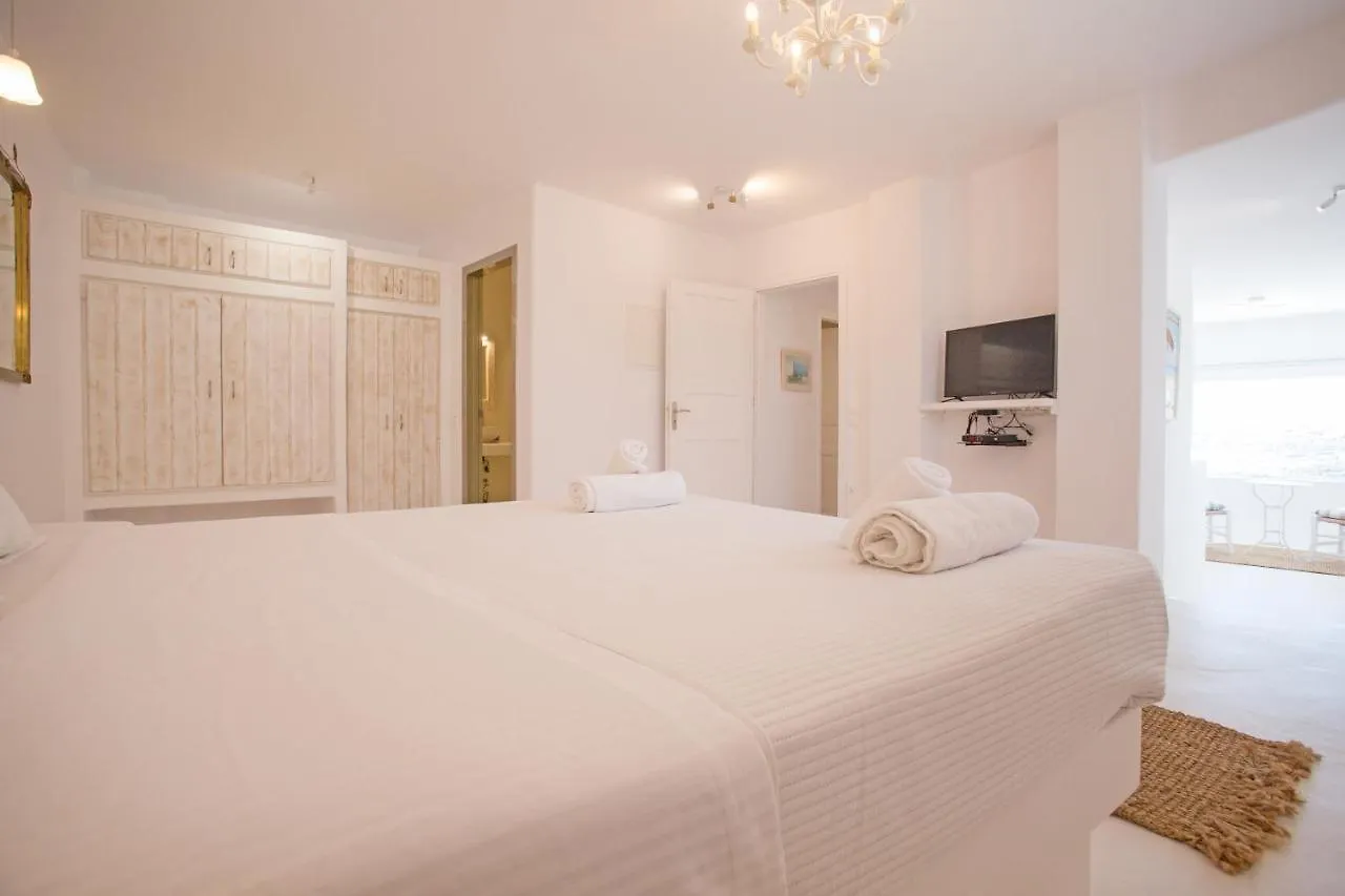 Villa Biancarosa With Amazing Views! Mykonos Town Semesterbostad