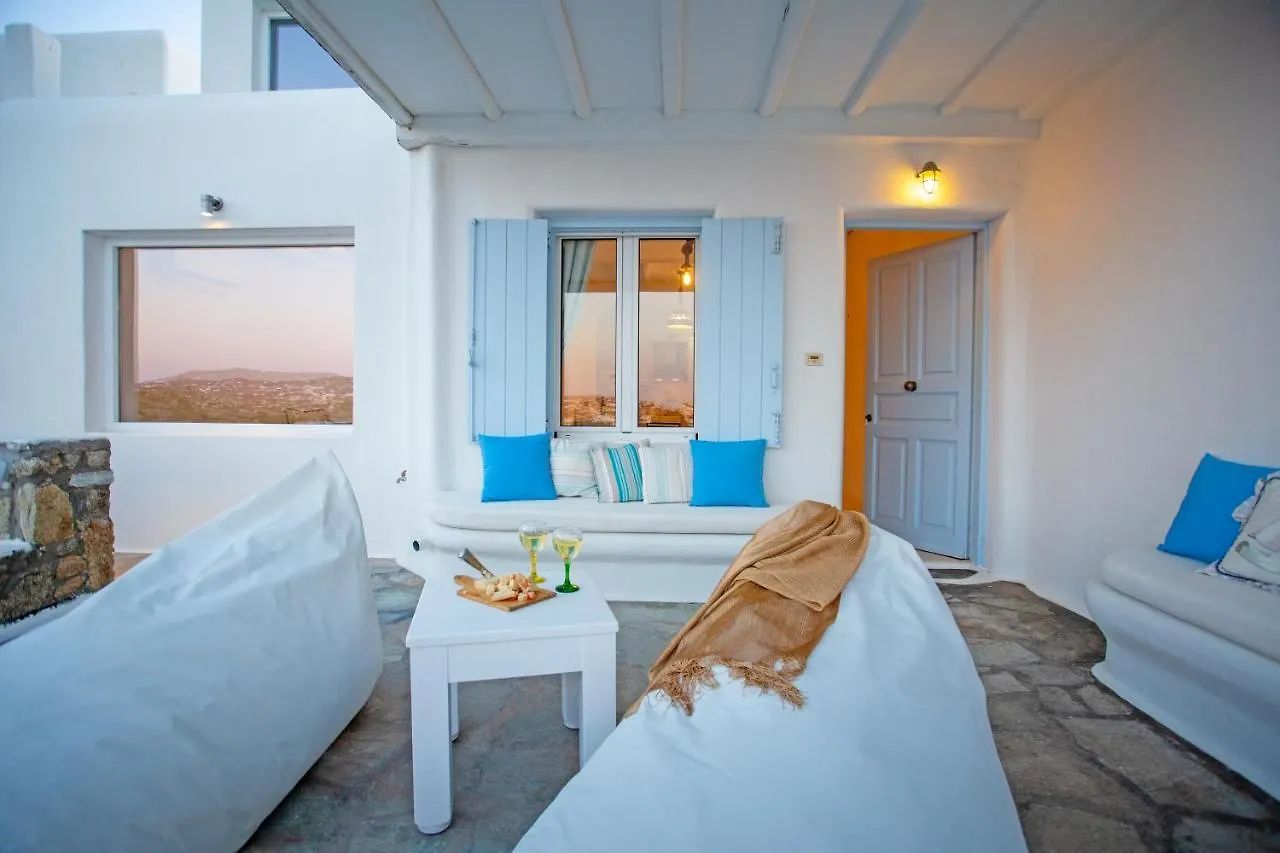 Villa Biancarosa With Amazing Views! Mykonos Town